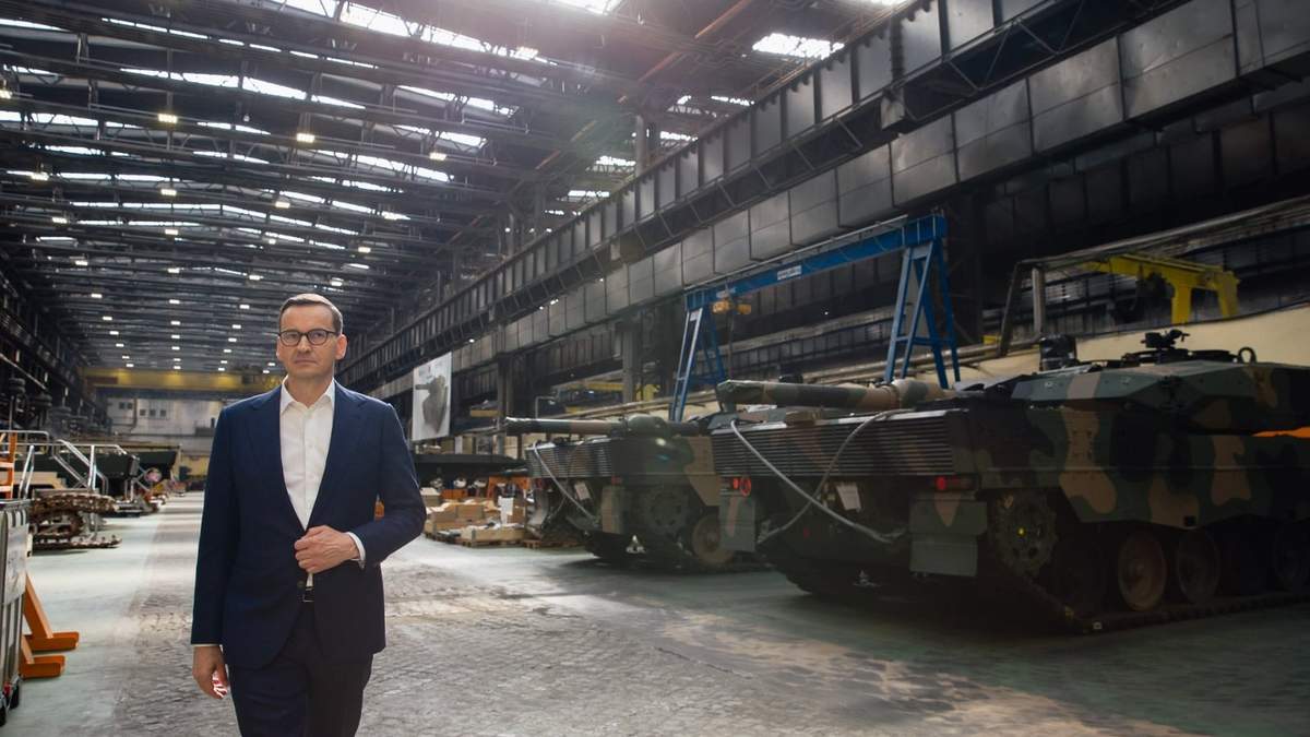 El primer ministro de Polonia, Mateusz Morawiecki