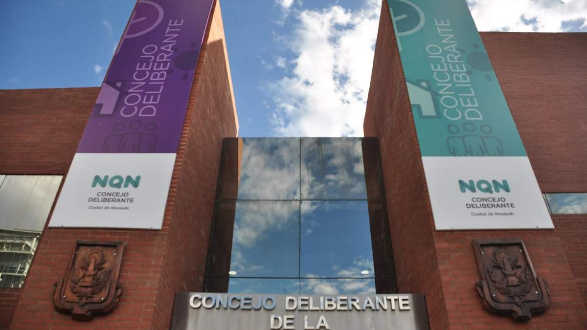 Sede del Concejo Deliberante de Neuquén. Fuente: (Twitter)