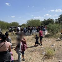 162 migrantes fueron rescatados de una bodega en Tamaulipas