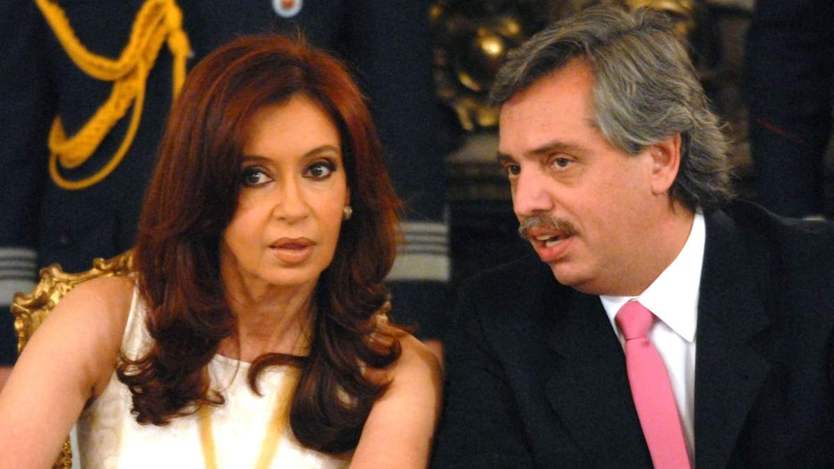 Kirchner y Fernández. Fuente: (Twitter)