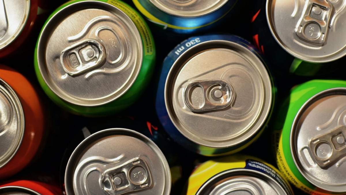 Latas de gaseosa. Fuente: (X)