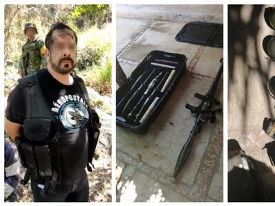Tres sicarios del CJNG detenidos tras enfrentamiento en Rincón de Guayabitos
