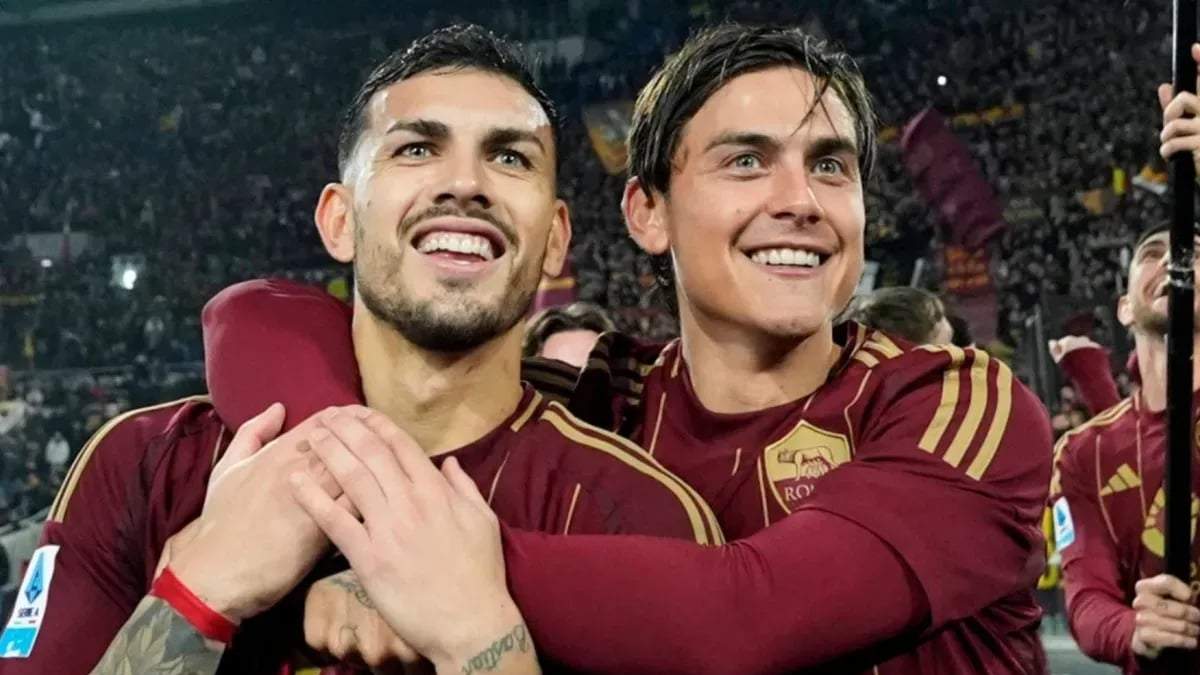 Lenadro Paredes y Paulo Dybala Fuente: (X)
