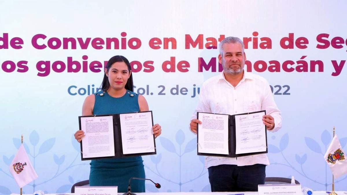 Indira Vizcaíno y Alfredo Ramírez Bedolla