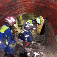 NL: encuentran cadáver de mujer a 500 metros del socavón donde cayó