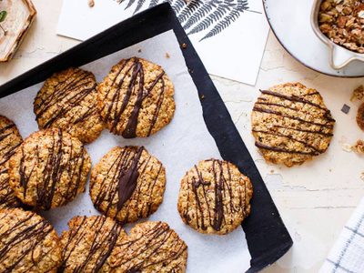 Con 2 ingredientes, prepará estas exquisitas galletitas saludables aptas diabéticos y celíacos