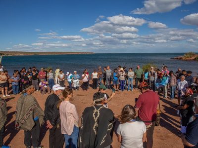 Inédito Encuentro Interreligioso en defensa del agua en Mari Menuco