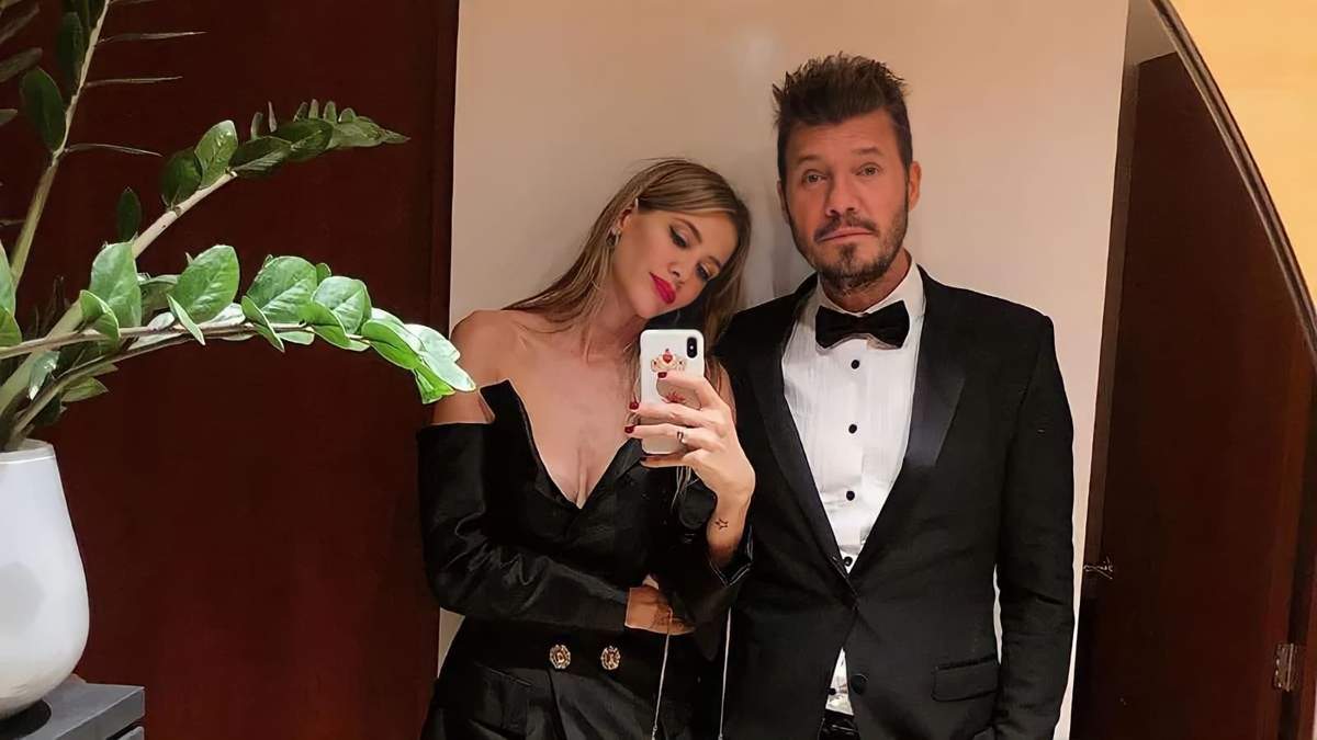 Guillermina Valdés y Marcelo Tinelli. Fuente: (Instagram)