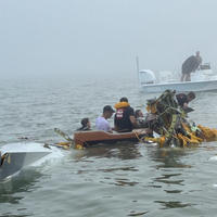 Federico de 2 años viajaba en el avión de la Marina que se accidentó en Texas