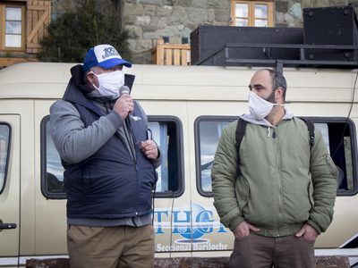 En Bariloche UTHGRA moviliza a sus afiliados antes de la votación