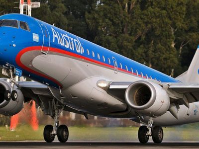 Terror a bordo en un vuelo de Austral en Mar del Plata