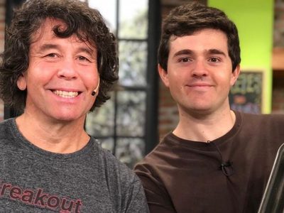 Felipe, el hijo de Ariel Rodríguez Palacios, se despidió de Telefe