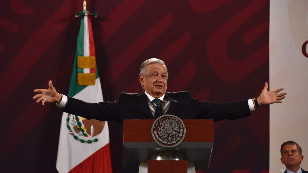 El presidente en Palacio Nacional