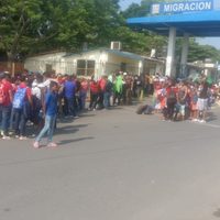 Chiapas recibe nueva caravana migrante con cerca de tres mil centroamericanos (Fotos)