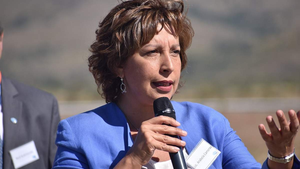 Arabela Carreras. Fuente: (Twitter)