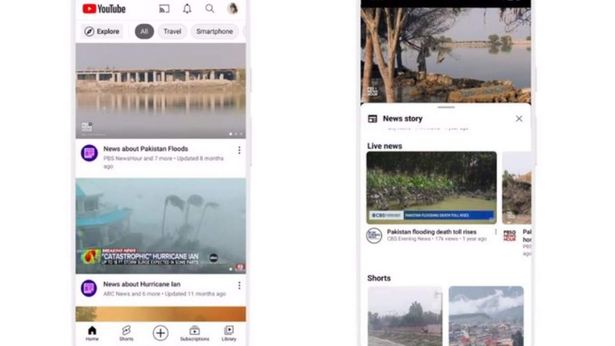YouTube presentó un nuevo apartado dedicado a la información en su plataforma para ofrecer una experiencia inmersiva de contenidos de fuentes verificadas