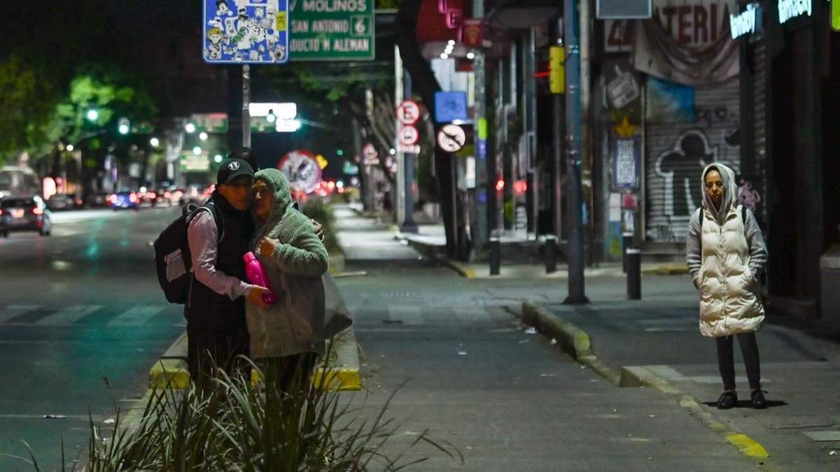 Bajas temperaturas en Tacubaya este lunes