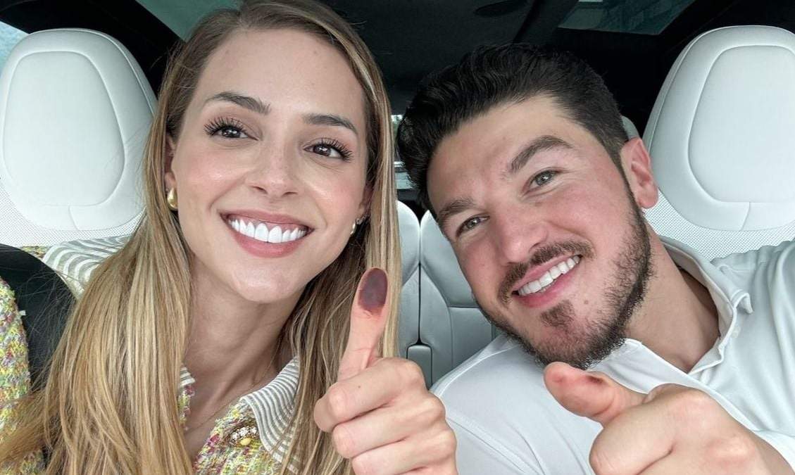 Mariana Rodríguez y Samuel García