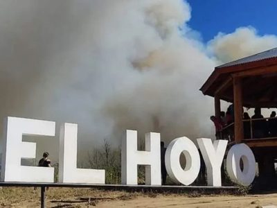 Incendio forestal en Chubut: alerta máxima en la cordillera por llamas sin control