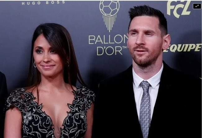 Antonela Roccuzzo - Lionel Messi. Fuente: (Instagram)