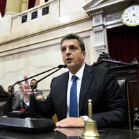 Sergio Massa fue reelegido como presidente de la Cámara de Diputados