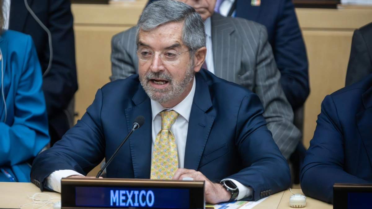 Participación del canciller Juan Ramón de la Fuente en la ONU