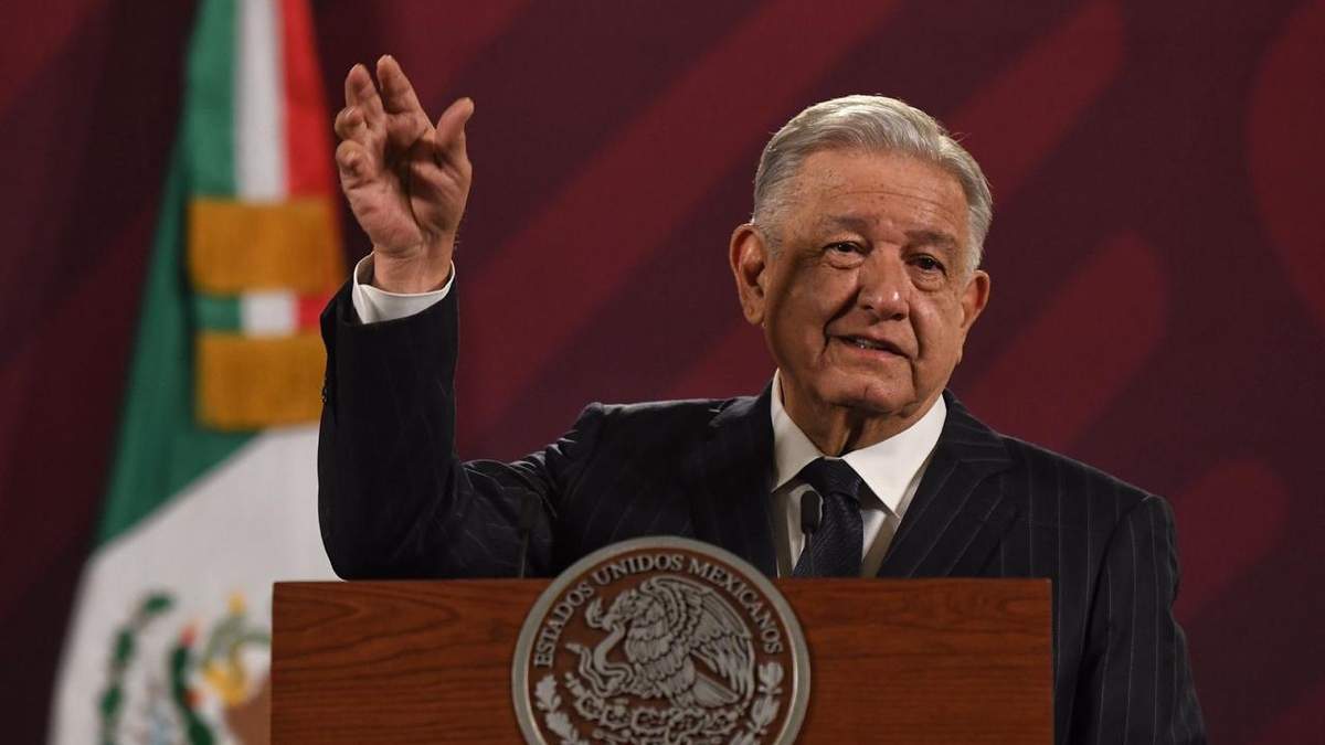 El presidente López Obrador