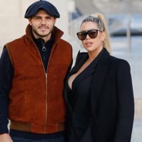 "Mi amor": la romántica imagen de Mauro Icardi y Wanda Nara, a puros mimos desde París