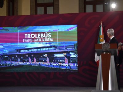 Trolebús Chalco-Santa Martha dará servicio el primer trimestre de 2024, afirma Alfredo del Mazo