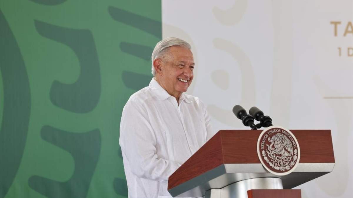 El presidente López Obrador