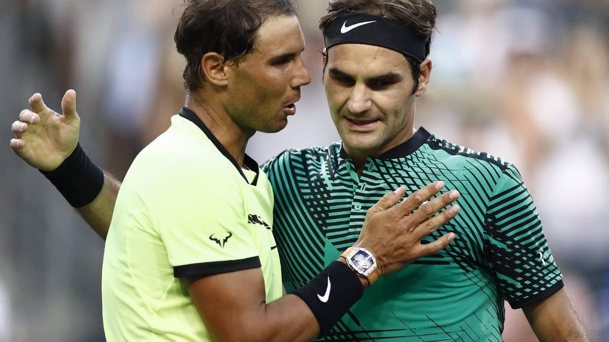 Federer y Nadal. Fuente (Instagram)
