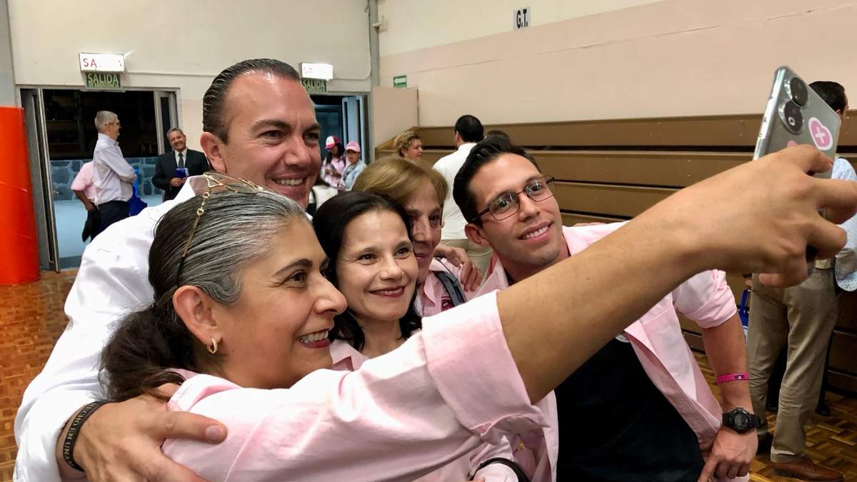 El candidato opositor