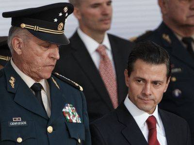 Cienfuegos pide cerrar filas en torno a Peña ante embates de Trump