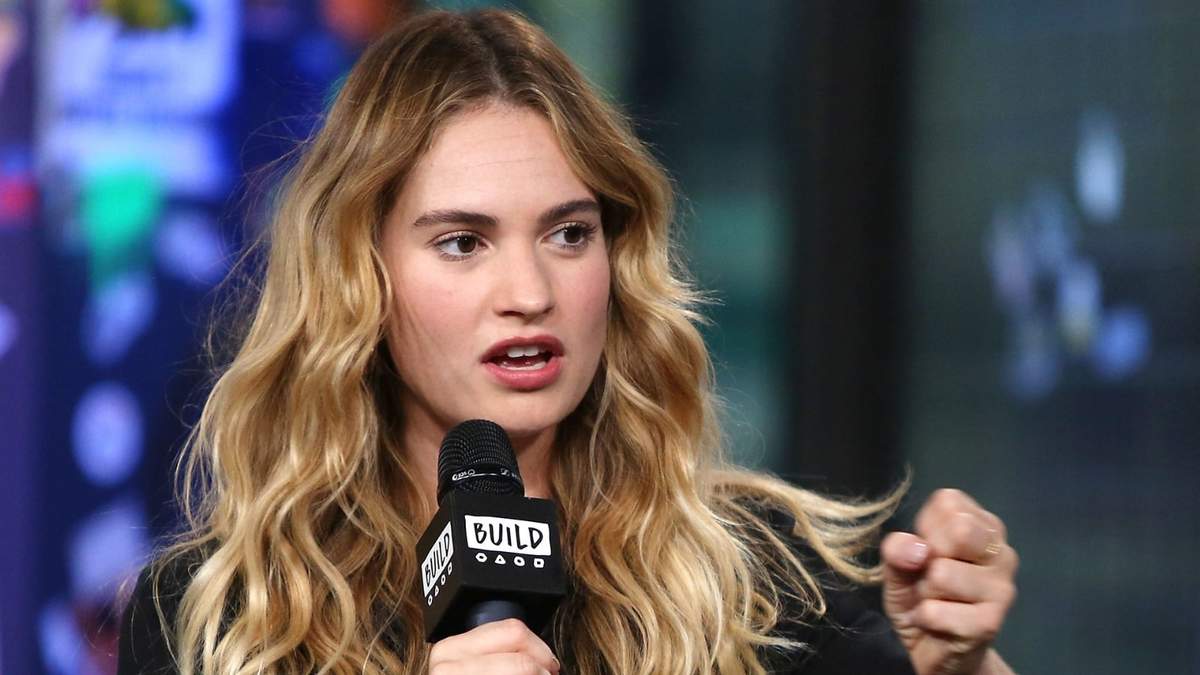 Lily James. Fuente: (Instagram)