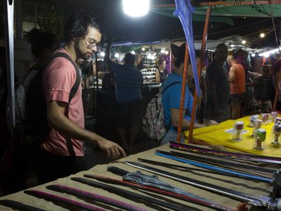 Más de 40 artesanos llegaron para festejar los 27 años de la feria La Pergolita