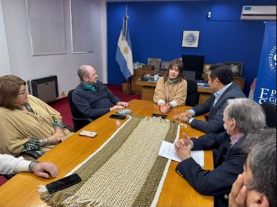 Todero comprometió el rechazo al veto de Milei al financiamiento universitario