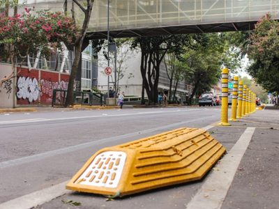 Inauguran nueva ciclovía sobre Avenida Coyoacán de la CDMX