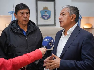 Rolando Figueroa y Marcelo Rucci coincidieron en darle prioridad a trabajadores neuquinos en Vaca Muerta