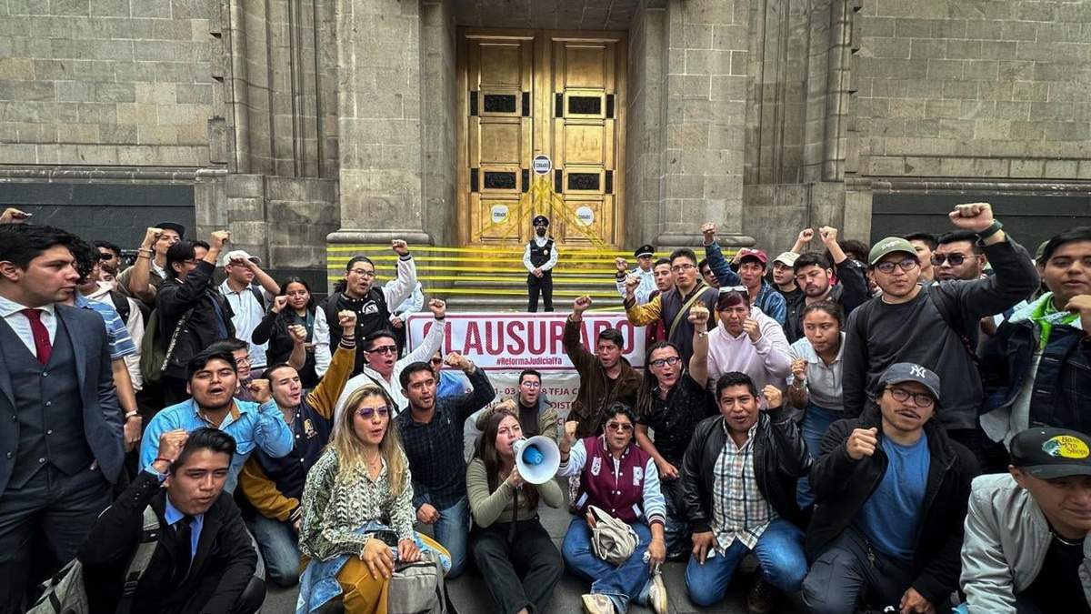 Clausura simbólica de la SCJN