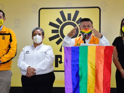 El PRD presume que 27 de sus candidatos son de la comunidad LGBT+