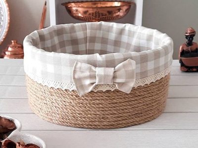 Con solo un trozo de cuerda y esta genial idea, creá la canasta más aesthetic que realza la deco de tu living