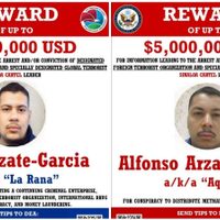 EU ofrece 10 mdd por "La Rana" y "Aquiles", presuntos capos del Cártel de Sinaloa en Tijuana