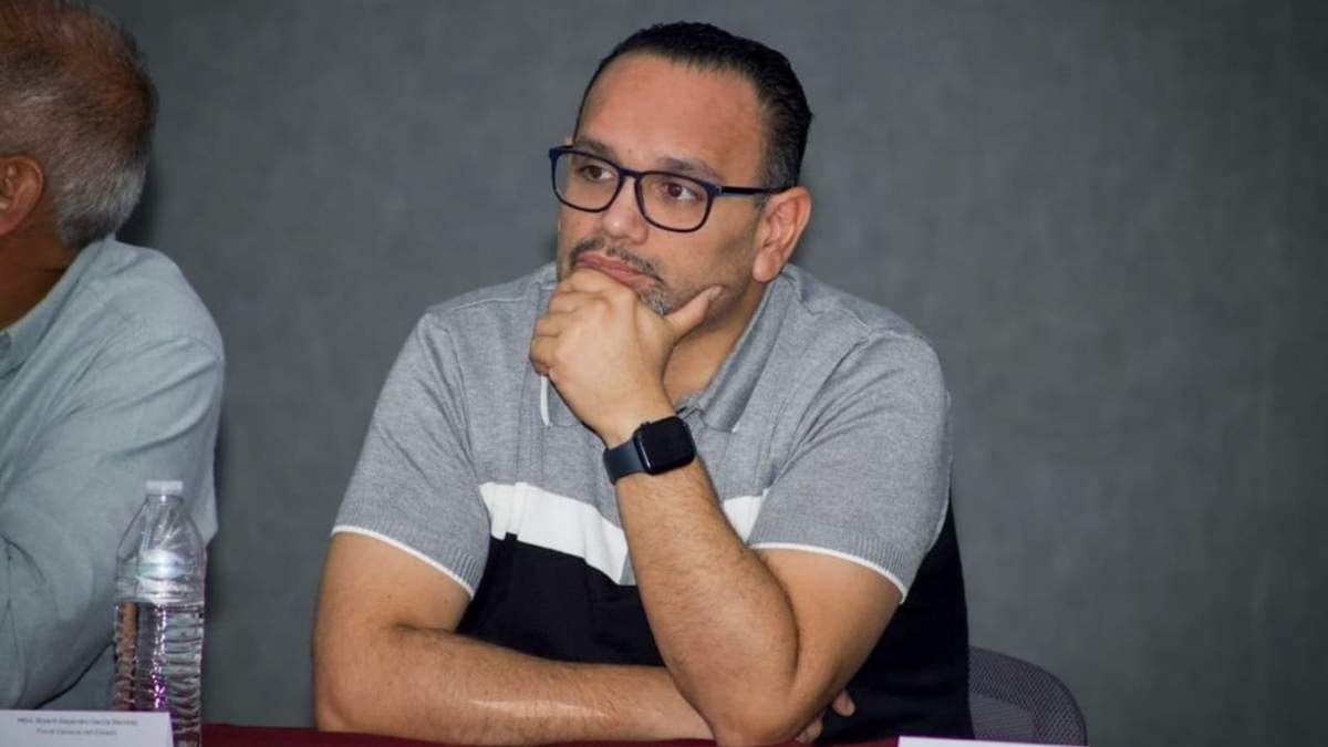 El titular de la Fiscalía General del Estado (FGE), Bryant Alejandro García Ramírez
