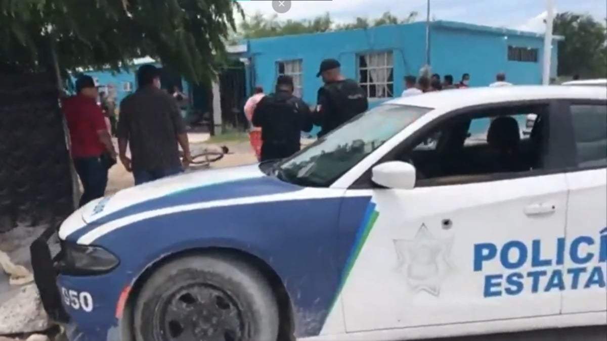 El sitio de uno de los ataques en Reynosa, Tamaulipas