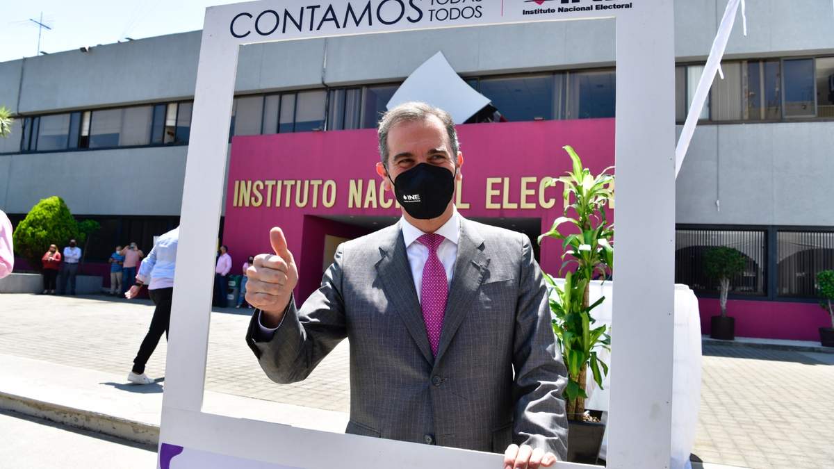 El consejero presidente del Instituto Nacional Electoral (INE), Lorenzo Córdova