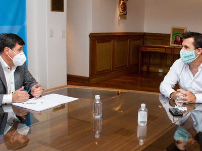 Energía: Darío Martínez se reunió con el ministro de Desarrollo Social