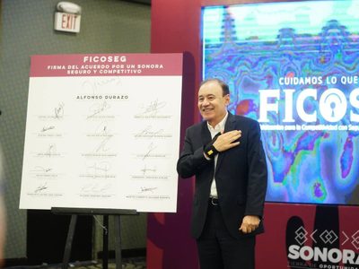 Empresarios sonorenses respaldan estrategia de seguridad del gobernador Durazo con creación de Ficos
