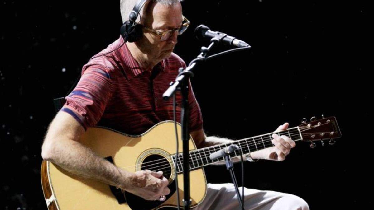 El guitarrista, cantante y compositor británico, Eric Clapton