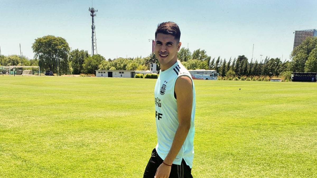Exequiel Palacios. Pala será baja lo que resta del año.