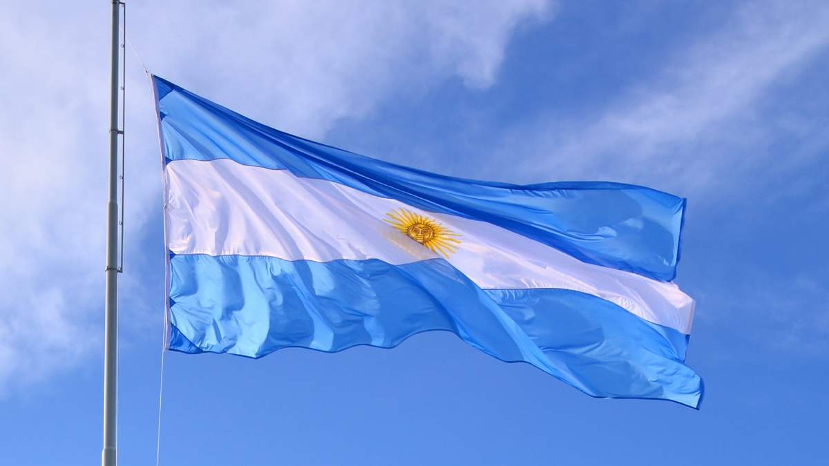 Bandera argentina. Fuente: (Twitter)